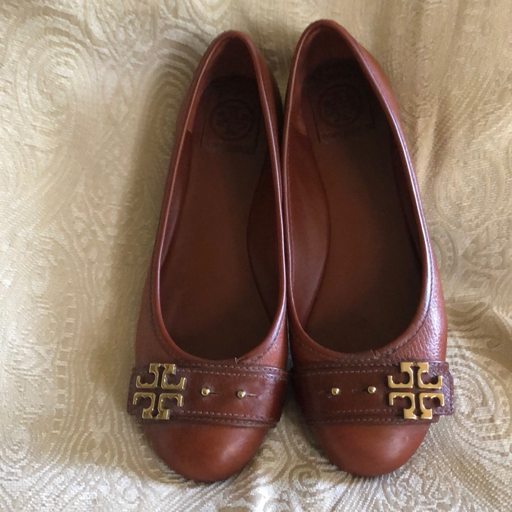 Tory Burch Faux Buckle Flats PRICE IS FIRM